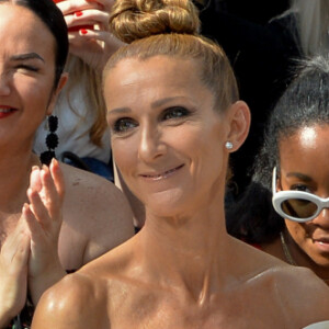 Céline Dion profite de Paris 
Alexandre Vauthier, Pepe Munoz, Céline Dion, Morgane Polanski - Front row du Défilé de mode Haute-Couture Automne/Hiver Alexandre Vauthier à Paris © Veeren Ramsamy / Christophe Clovis / Bestimage