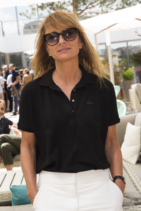 Axelle Laffont - Célébrités dans le village des internationaux de France de tennis de Roland Garros à Paris, France, le 6 juin 2019. © JB Autissier / Panoramic / Bestimage 