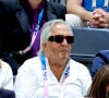 Gilbert Montagné est une légende vivante de la scène française
Gilbert Montagné et sa compagne - Les célébrités en tribunes pendant la finale de basketball opposant les Etats-Unis à la France (98-87) lors des Jeux Olympiques de Paris (JO) à l'Arena Bercy, à Paris, France. © Jacovides-Perusseau/Bestimage 