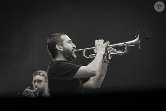 Exclusif - Concert "Toma: Trumpets of Michel Ange" de Ibrahim Maalouf au Grand Rex à Paris le 17 avril 2024. © Jack Tribeca / Christophe Clovis / Bestimage 