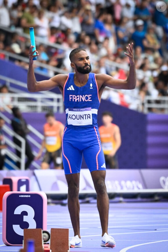 "Je suis contre les génocides et toute forme de racisme ou d'injustice, et je pense ne pas avoir besoin de prouver à quel point j'aime mon pays", assure-t-il
 
Muhammad Abdallah Kounta pendant les Jeux olympiques de Paris 2024, au Stade de France. © Federico Pestellini / DPPI / Panoramic / Bestimage