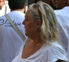 Valérie Damidot était également présente
Exclusif - Valérie Damidot et son compagnon Régis Viogeat lors de l'hommage à l'acteur Yannik Mazzilli (Scènes de ménages) au théâtre de la Renaissance à Paris, France, le 2 août 2024.