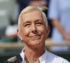 "Nous sommes aux anges", a déclaré Martina Navratilova dans un communiqué
 
Martina Navratilova - Célébrités dans les tribunes de la finale Dames des Internationaux de Tennis de Roland Garros à Paris le 8 juin 2024. © Jacovides-Moreau/Bestimage