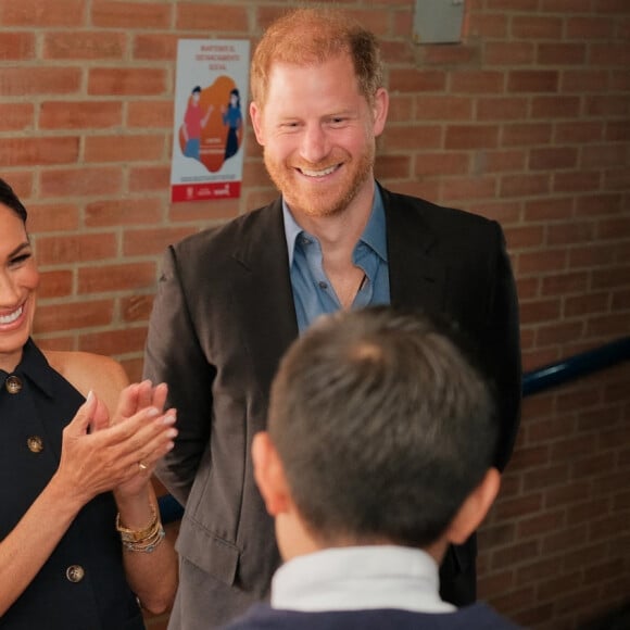 Ils doivent participer à une conférence sur l'élimination de la violence à l'égard des enfants
Le Prince Harry et Meghan Markle en Colombie.