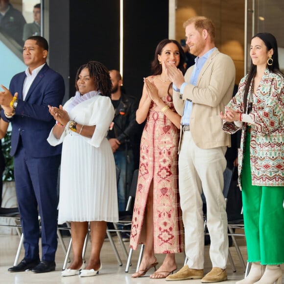 Le Prince Harry et Meghan Markle en Colombie.