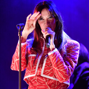 Mareva Galanter (Miss France 1999) en concert au théâtre Music-Hall Show l'Alhambra à Paris, France, le 23 novembre 2023. © Veeren/Bestimage