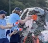 Kate, William et leurs trois enfants ont joué à la bataille de Nerf au festival Gone Wild, à la campagne.
Les parties de Nerf sur le domaine de Holkham Hall, en Angleterre, où ont joué Kate, William et leurs enfants. Crédit : Facebook/Norfolk Nerf Parties