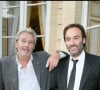 Il s'est éteint paisiblement entouré de ses proches dans sa propriété de Douchy
Alain Delon et son fils Anthony Delon.