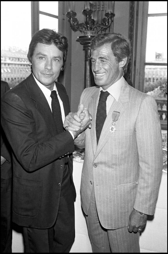 Alain Delon et Jean-Paul Belmondo