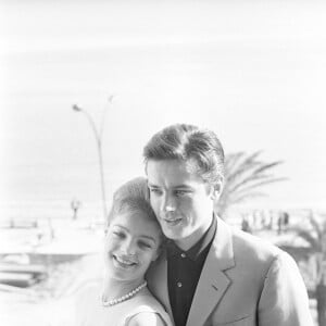 Alain Delon et Romy Schneider en 1962