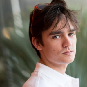 Alain-Fabien Delon au village des Internationaux de Tennis de Roland Garros à Paris le 7 juin 2018, jour 12. © Cyril Moreau / Bestimage 