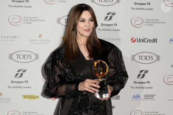 Monica Bellucci - Les célébrités assistent à la cérémonie des Globo Awards à la villa Massimo Rome, le 3 juillet 2024. © Imago / Panoramic / Bestimage