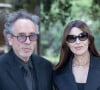 En couple avec Tim Burton, Monica Bellucci tient un rôle important dans "Beetlejuice Beetlejuice", la suite du classique de son compagnon.
Monica Bellucci et Tim Burton - Les célébrités assistent à la cérémonie des Globo Awards à Rome, le 3 juillet 2024. © Matteo Nardone / PacificPressAgency / Bestimage