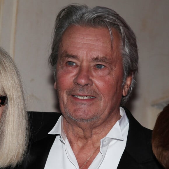 Archive - Alain Delon et Mireille Darc lors du gala de l'IFRAD à Paris, France, le 18 Septembre 2013. © Agence/Bestimage