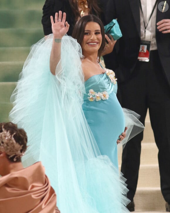 Lea Michele au Met Gala 2024 sur le thème "Sleeping Beauties: Reawakening Fashion" le 6 mai 2024 au Metropolitan Museum of Art à New York.