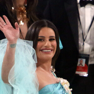 Lea Michele - Les célébrités arrivent au "MET Gala 2024" au Metropolitan Museum à New York, le 6 mai 2024.