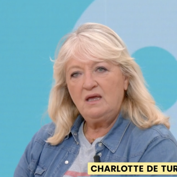 Présente sur le plateau de "Bonjour !", Charlotte de Turckheim a fait une révélation surprenante
Charlotte de Turckheim dans l'émission "Bonjour !" sur TF1.
