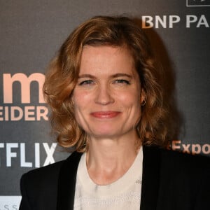 Sarah Biasini (fille de Romy Schneider) - Vernissage de l'exposition Romy Schneider à La Cinemathèque à Paris le 14 mars 2022. © Veeren/Bestimage 