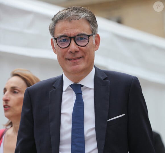 Olivier Faure - Arrivées des députés à l'Assemblée Nationale à Paris.© Jonathan Rebboah / Panoramic / Bestimage