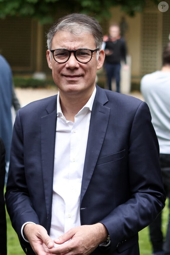 Le premier secrétaire du Parti socialiste français (PS), Olivier Faure après une conférence de presse présentant le programme du "Nouveau Front Populaire" nouvellement formé, à la Maison de la Chimie à Paris. © Stéphane Lemouton / Bestimage