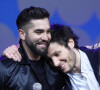 Le beau cadeau de Vianney pour le retour de Kendji Girac

Kendji Girac et Vianney (Vianney Bureau) Disneyland Paris a accueilli 300 enfants hospitalisés avec la Fondation Hôpitaux de Paris – Hôpitaux de France pour une journée inoubliable en compagnie de la Première Dame et présidente de la Fondation Hôpitaux de Paris – Hôpitaux de France, le parrain de l'Opération Pièces Jaunes, la présidente de Disneyland Paris et d'autre personnalités à Marne-la-Vallée, France. © Dominique Jacovides/Bestimage