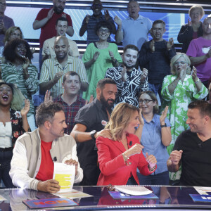 Exclusif - Moon, Alex Goude, Pascale de La Tour du Pin et Raymond Aabou - Sur le nouveau plateau de l'émission TPMP (Touche Pas à Mon Poste), Pilotes pour la nouvelle saison - Paris - © Jack Tribeca / Bestimage