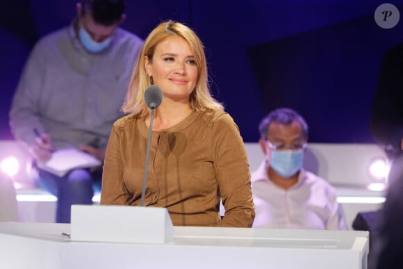 Pascale de La Tour du Pin (de retour à BFMTV après son départ en 2017) - Conférence de presse de rentrée de BFMTV saison 2021/2022 à l'Altice Campus à Paris, France. © Christophe Clovis/Bestimage