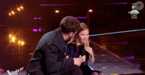 Face à Slimane et Patrick Fiori, Lara Fabian et Claudio Capéo, la jeune fille a séduit le jury et a été sélectionnée dans l'équipe du chanteur qui avait participé à la saison 5 de The Voice : La Plus Belle Voix en 2016.
Louanne, The Voice Kids TF1