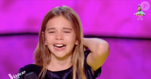 Interviewée par nos confrères de Télé-Loisirs, Louanne a indiqué avoir littéralement craqué en raison de la pression qu'elle s'était mise sur les épaules.
Louanne, The Voice Kids TF1