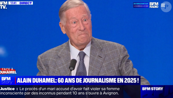 Alain Duhamel quitte BFMTV à la fin de la saison