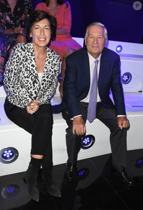 Ruth Elkrief, Alain Duhamel - Conférence de presse de rentrée de BFM.TV à Paris le 5 septembre 2019. © Guirec Coadic / Bestimage