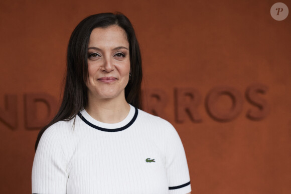 Camille Lellouche - Les célébrités au village lors des Internationaux de France de tennis de Roland Garros à Paris © Jacovides-Moreau/Bestimage