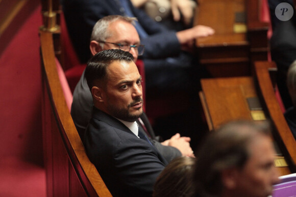 Sebastien Delogu lors de l'ouverture de la 17ème Législature à l'Assemblée Nationale à Paris, le 19 juillet 2024. 