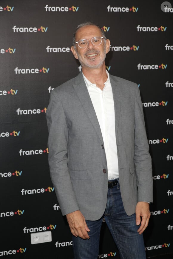 Gilles Bornstein au photocall de la conférence de presse de rentrée de France Télévisions à Paris, France, le 4 septembre 2024. © Coadic Guirec/Bestimage