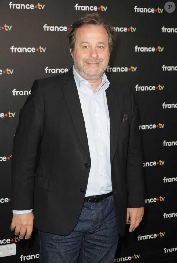 Patrice Romedenne au photocall de la conférence de presse de rentrée de France Télévisions à Paris, France, le 4 septembre 2024. © Coadic Guirec/Bestimage