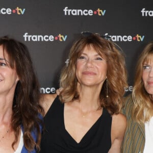 Dounia Coesens, Éléonore Bernheim, Florence Pernel, Gwendoline Hamon et Cécile Bois au photocall de la conférence de presse de rentrée de France Télévisions à Paris, France, le 4 septembre 2024. © Coadic Guirec/Bestimage