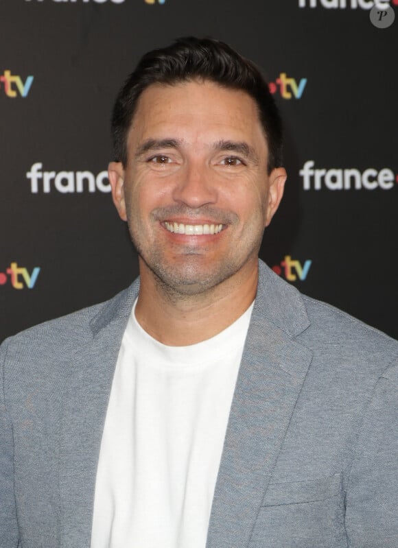 Fabien Lévêque au photocall de la conférence de presse de rentrée de France Télévisions à Paris, France, le 4 septembre 2024. © Coadic Guirec/Bestimage