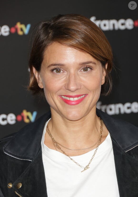 Mélanie Taravant au photocall de la conférence de presse de rentrée de France Télévisions à Paris, France, le 4 septembre 2024. © Coadic Guirec/Bestimage