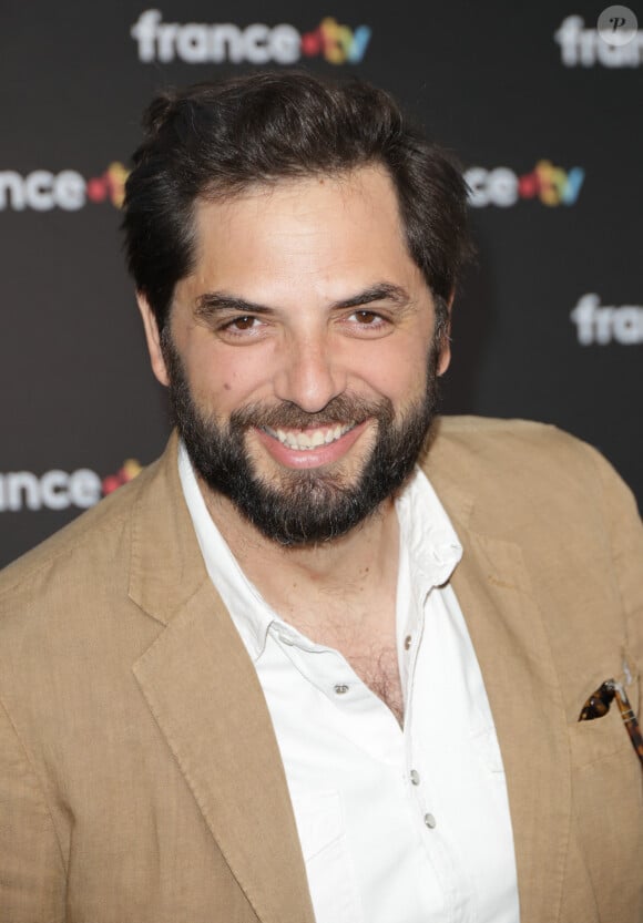 Diego Bunuel au photocall de la conférence de presse de rentrée de France Télévisions à Paris, France, le 4 septembre 2024. © Coadic Guirec/Bestimage