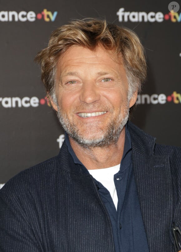 Laurent Delahousse au photocall de la conférence de presse de rentrée de France Télévisions à Paris, France, le 4 septembre 2024. © Coadic Guirec/Bestimage