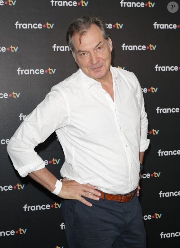 Samuel Labarthe au photocall de la conférence de presse de rentrée de France Télévisions à Paris, France, le 4 septembre 2024. © Coadic Guirec/Bestimage