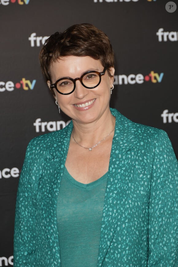 Sophie Jovillard au photocall de la conférence de presse de rentrée de France Télévisions à Paris, France, le 4 septembre 2024. © Coadic Guirec/Bestimage