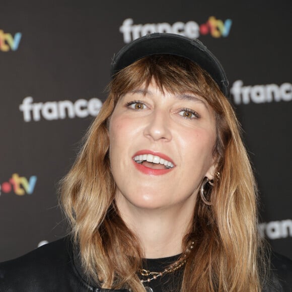 Daphné Bürki au photocall de la conférence de presse de rentrée de France Télévisions à Paris, France, le 4 septembre 2024. © Coadic Guirec/Bestimage