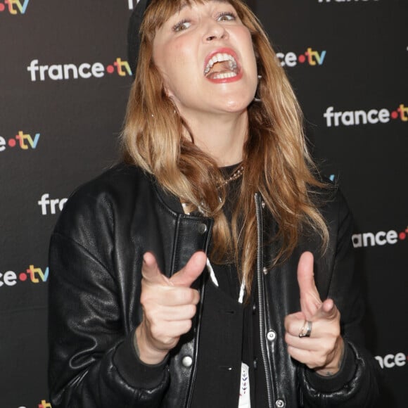 Daphné Bürki au photocall de la conférence de presse de rentrée de France Télévisions à Paris, France, le 4 septembre 2024. © Coadic Guirec/Bestimage