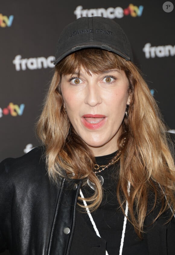 dont Daphné Bürki en très grande forme.
Daphné Bürki au photocall de la conférence de presse de rentrée de France Télévisions à Paris, France, le 4 septembre 2024. © Coadic Guirec/Bestimage