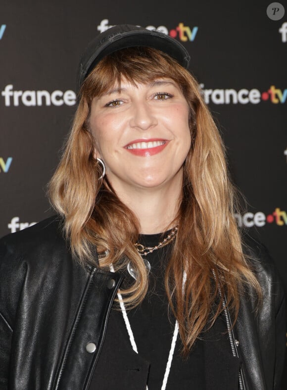 Daphné Bürki au photocall de la conférence de presse de rentrée de France Télévisions à Paris, France, le 4 septembre 2024. © Coadic Guirec/Bestimage