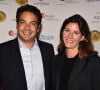 Patrick Cohen célèbre ses 62 ans ! 
Exclusif - Patrick Cohen et sa femme Alexandra - Dîner de gala caritatif pour l'association Autistes Sans Frontières à l'hôtel Marcel Dassault à Paris, France. © Rachid Bellak/Bestimage
