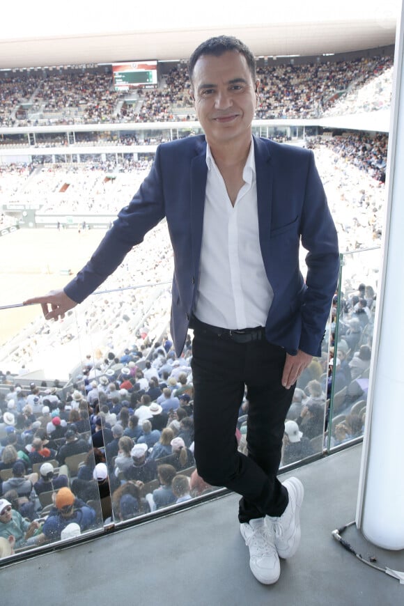 Exclusif - Laurent Luyat - Plateau de France Télévision lors des Internationaux de France de Tennis de Roland Garros 2024 - Jour 1 à Paris le 26 Mai. © Bertrand Rindoff / Bestimage 