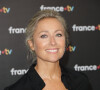 Anne-Sophie Lapix au photocall de la conférence de presse de rentrée de France Télévisions à Paris, France, le 4 septembre. © Coadic Guirec/Bestimage 