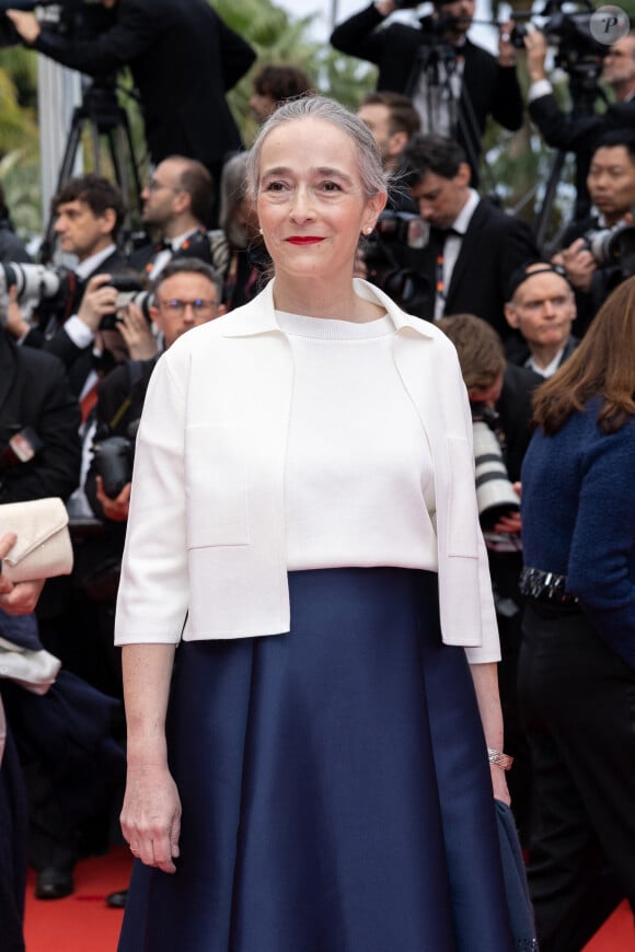 Delphine Ernotte - Montée des marches du film " Le deuxième acte " pour la cérémonie d'ouverture du 77ème Festival International du Film de Cannes, au Palais des Festivals à Cannes. Le 14 mai 2024 © Olivier Borde / Bestimage 